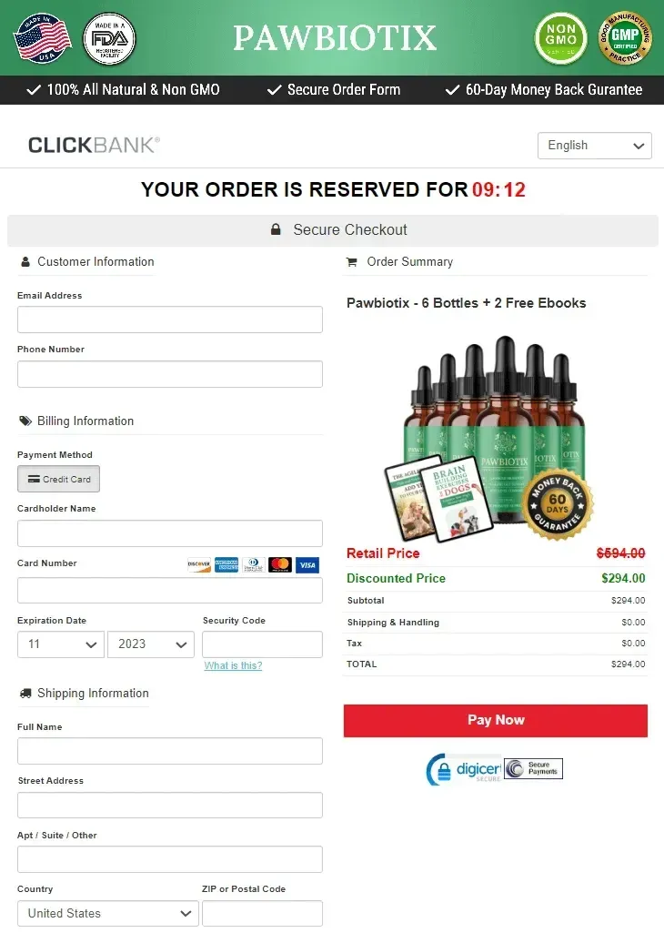 pawbiotix-Secure-Checkout